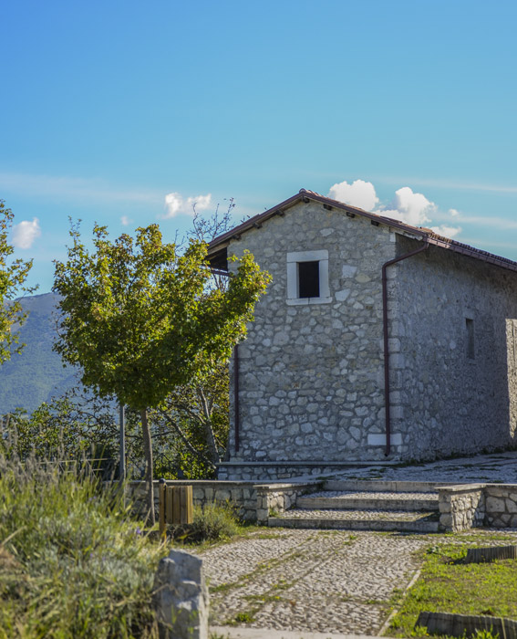 Particolare del castello baronale