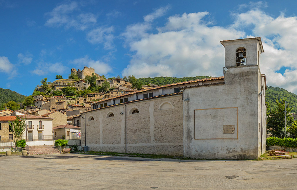 Veduta laterale esterna