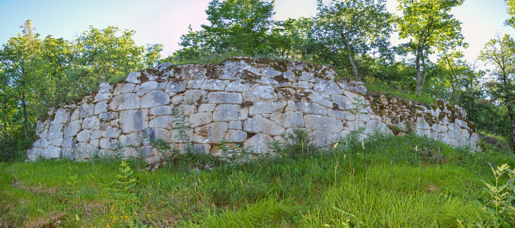   veduta delle mura