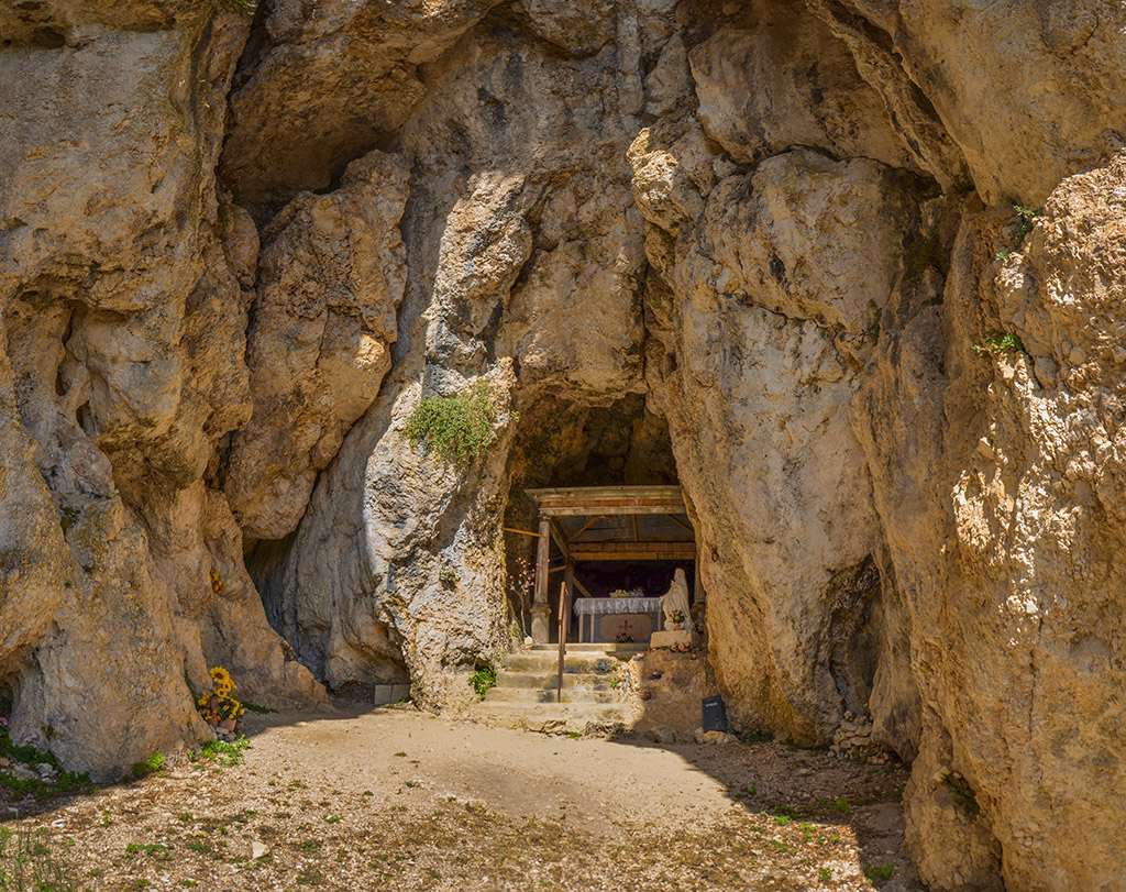 Ingresso della grotta 