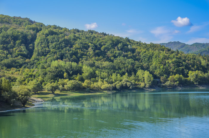 Panorama del lago 