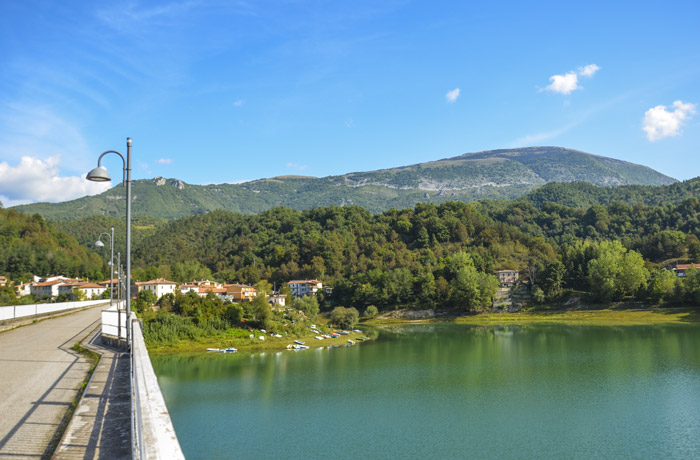 Panorama del lago  