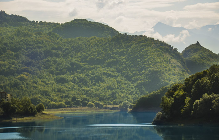 Vista del lago  