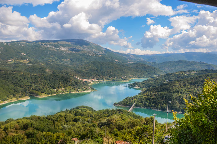 Veduta del lago