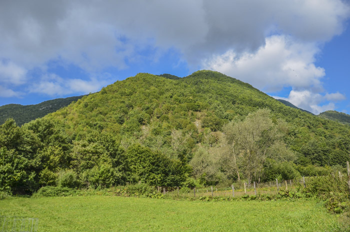 Vista della montagna