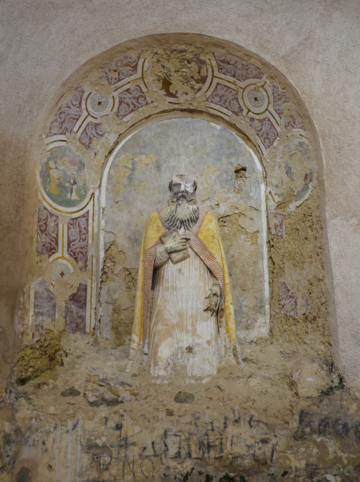 Affresco di san salvatore